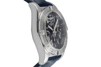 Thumbnail von Breitling Chronomat 44 Chronograph Black Dial Stainless Steel Automatic Ref. AB0110