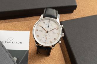 Thumbnail von IWC Portugieser Chronograph Steel Automatic Men's Watch Ref. IW371401