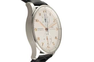 Thumbnail von IWC Portugieser Chronograph Steel Automatic Men's Watch Ref. IW371401