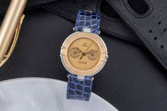 Thumbnail von Omega Constellation Day-Date Chronometer Day Date Stahl / Gold Quarz Herrenuhr 198.0145