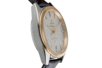 Thumbnail von Omega Globemaster Constellation Globemaster Steel/Gold Pie Pan Ref. 130.23.39.21.02.001