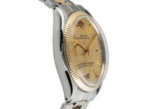 Thumbnail von Rolex Oyster Perpetual 34 Stahl / Gold Automatik Herrenuhr Ref. 1005 Klassiker
