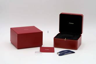 Thumbnail von Cartier Santos De Cartier Blue Steel Automatic Men's Watch Ref. WSSA0048 B&P 2022