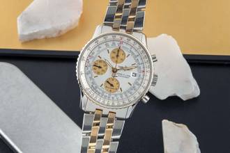 Breitling Navitimer Chronograph Steel / Gold Automatic Men's Watch Ref. B13019