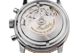 Thumbnail von Breitling Navitimer Chronograph Steel / Gold Automatic Men's Watch Ref. B13019