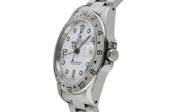 Thumbnail von Rolex Explorer II Polar White Dial Stahl Automatik Herrenuhr Ref. 16570 A-Serie