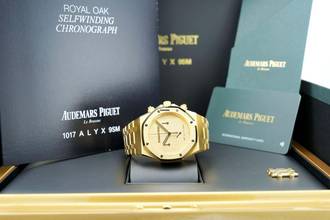 Thumbnail von Audemars Piguet Royal Oak Chronograph 41MM - 1017 ALYX 9SM - Limited Edition - Yellow Gold - 26240BA.OO.1320BA.01