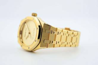 Thumbnail von Audemars Piguet Royal Oak 37MM - 1017 ALYX 9SM - Limited Edition - Yellow Gold - 15550BA.OO.1356BA.02