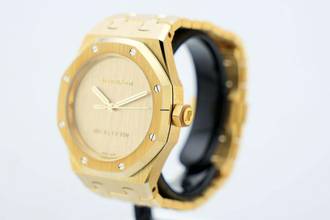 Thumbnail von Audemars Piguet Royal Oak 37MM - 1017 ALYX 9SM - Limited Edition - Yellow Gold - 15550BA.OO.1356BA.02