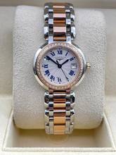 Thumbnail von Longines PrimaLuna Luna 18k Rose Magic Diamond White Automatic Watch only in Top Condition
