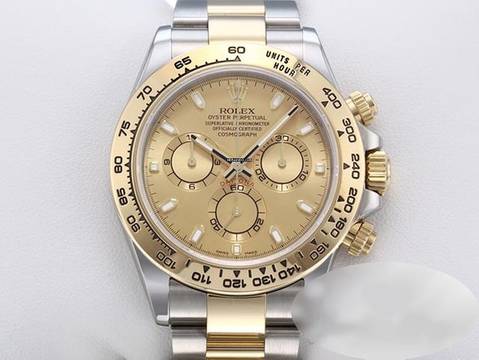  Rolex Daytona 116503 2022 Edelstahl Gelbgold 750 Automatik Gold Stahl Stainless Steel Oyster-band Chronometer 