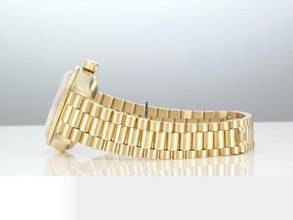 Thumbnail von Rolex Lady-Datejust Gelbgold 750 1991 Lc100 Diamanten Brillanten Automatik Gold Damen 18kt Yellow Gold President-band Chronometer Oyster