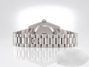 Thumbnail von Rolex Lady-Datejust 26mm 179179 2007 Weissgold 750 Diamanten Automatik 18kt White Gold President-band Chronometer Oyster