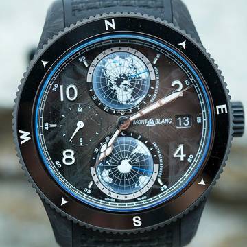  Montblanc 1858 Geosphere CARBO₂ 0 Oxygen Limited Edition - 1969 copies NEW FULL SET 