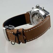 Thumbnail von Union Glashütte Noramis Chronograph Limited Edition Sachsen Classic 2023 limitiert 350 Stück weltweit neu Full Set inkl. Lederband mit Racing Lochung schwarz