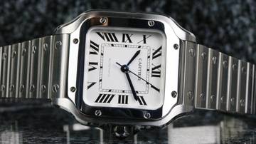 Thumbnail von Cartier Santos De Cartier Medium White WSSA0029 - New - Fullset 2026