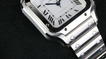 Thumbnail von Cartier Santos De Cartier Medium White WSSA0029 - New - Fullset 2026
