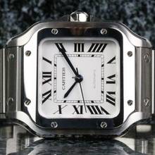 Cartier Santos De Cartier Medium White WSSA0029 - New - Fullset 2026