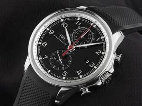 Thumbnail von IWC Portugieser Yacht Club Chronograph Ref.IW390204 Bj.2011 Full Set wie Neu Vintage Portugieser Yacht Club Chronograph Kautschuk Faltschließe
