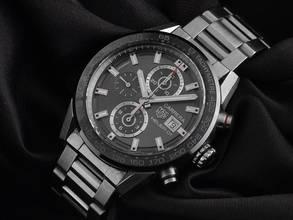 Thumbnail von TAG Heuer Carrera Calibre HEUER 01 Ref.CAR201W.BA0714 Bj.2018 Full Set sehr gut Vintage Carrera