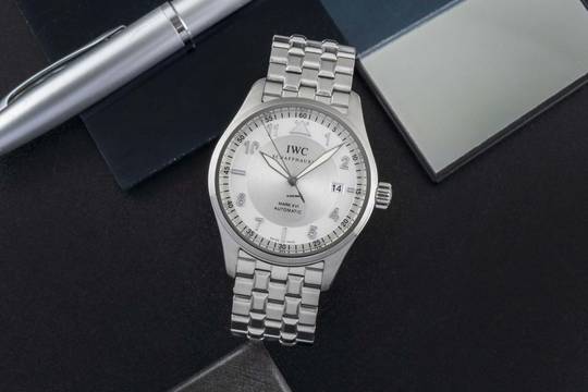  IWC Fliegeruhr Mark Pilot´s Watch Mark XVI Stahl Automatik Ref. IW325505 B&P 2017 