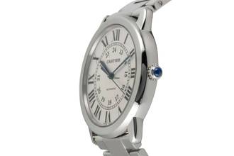 Thumbnail von Cartier Ronde de Cartier Solo Cartier Automatic Date Steel Men's Watch Ref. WSRN0012