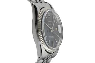 Thumbnail von Rolex Datejust 36 Black Dial Stahl / Weissgold Automatik Herrenuhr Ref. 1601