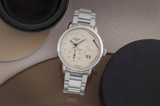 Thumbnail von Glashütte Original PanoReserve Steel Men's Watch Ref.1-65-01-22-12-71