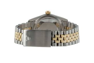 Thumbnail von Rolex Datejust 36 Buckley Dial Stahl / Gold Automatik Ref. 16013 Papiere 1981