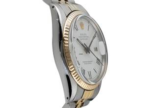 Thumbnail von Rolex Datejust 36 Buckley Dial Stahl / Gold Automatik Ref. 16013 Papiere 1981