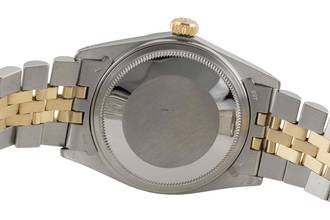 Thumbnail von Rolex Datejust 36 Buckley Dial Stahl / Gold Automatik Ref. 16013 Papiere 1981
