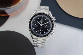 Thumbnail von Omega Speedmaster Reduced Chronograph Automatic Stainless Steel Ref. 3539.50.00