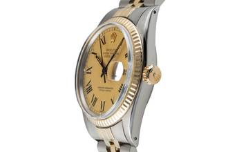 Thumbnail von Rolex Datejust 36 Buckley Dial Oyster Perpetual Stahl Gold Automatik Ref. 16013