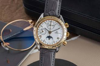 Omega Speedmaster Date Triple Date Steel / Gold Automatic Ref. 3131.20 Classic