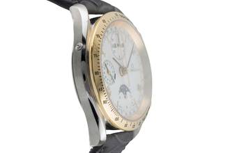 Thumbnail von Omega Speedmaster Date Triple Date Stahl / Gold Automatik Ref. 3131.20 Klassiker