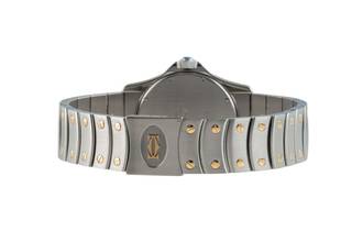 Thumbnail von Cartier Santos Ronde Steel / Gold Automatic Men's Watch Ref. W20036R3 1910