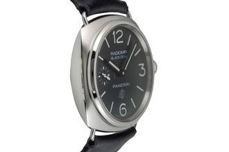 Thumbnail von Panerai Radiomir Black Seal Hand-wound Steel Men's Watch Ref. PAM00380 B&P 2014