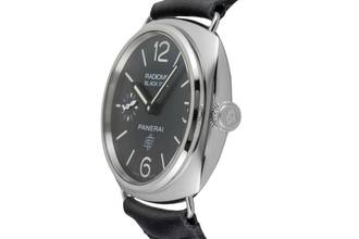 Thumbnail von Panerai Radiomir Black Seal Hand-wound Steel Men's Watch Ref. PAM00380 B&P 2014