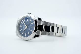 Thumbnail von Rolex Datejust 41 Oyster Bracelet - Blue Fluted Dial - 126300 2023