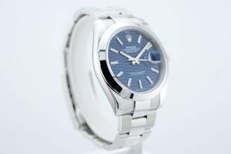 Thumbnail von Rolex Datejust 41 Oyster Bracelet - Blue Fluted Dial - 126300 2023