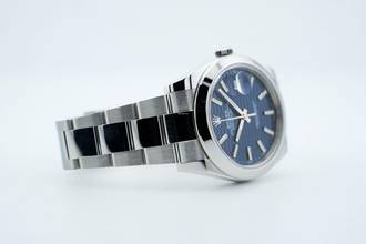 Thumbnail von Rolex Datejust 41 Oyster Bracelet - Blue Fluted Dial - 126300 2023