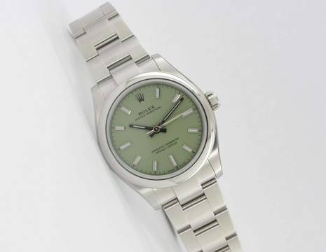 Rolex Oyster Perpetual 31 Pistachio Dial