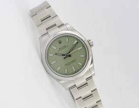  Rolex Oyster Perpetual 31 Pistachio Dial 