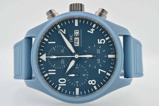 IWC Fliegeruhr Chronograph Top Gun Fliegerchronograph Pilots Chronograph Top Gun 41 Miramar Blue IW389409 