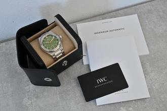 Thumbnail von IWC Ingenieur IW328908 Green Dial 40mm F1 Limited Edition Brad Pitt