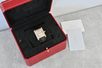Thumbnail von Cartier Tank Louis Cartier 18k Rose Gold WGTA0346 Large