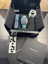 Thumbnail von Panerai Radiomir 1940 3 Days Automatic Mediterraneo Limited Blue Edition PAM00933 Full Set 2020
