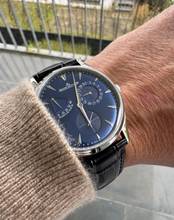 Thumbnail von Jaeger-LeCoultre Master Ultra Thin Réserve de Marche Q1378480 Blue Dial B&P 2017