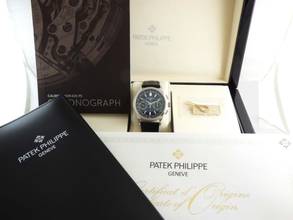 Thumbnail von Patek Philippe Chronograph Blue Platinum
