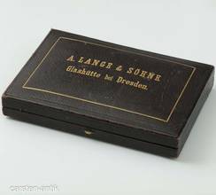 Thumbnail von A. Lange & Söhne Full Set Qualität 1A Taschenuhr 18k Gold mit Original Box & Garantiekarte 1891 Sehr schöner Zustand mit Museumszertifikat